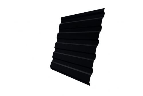 Профнастил С20А 0,5 Satin Matt RAL 9005 черный